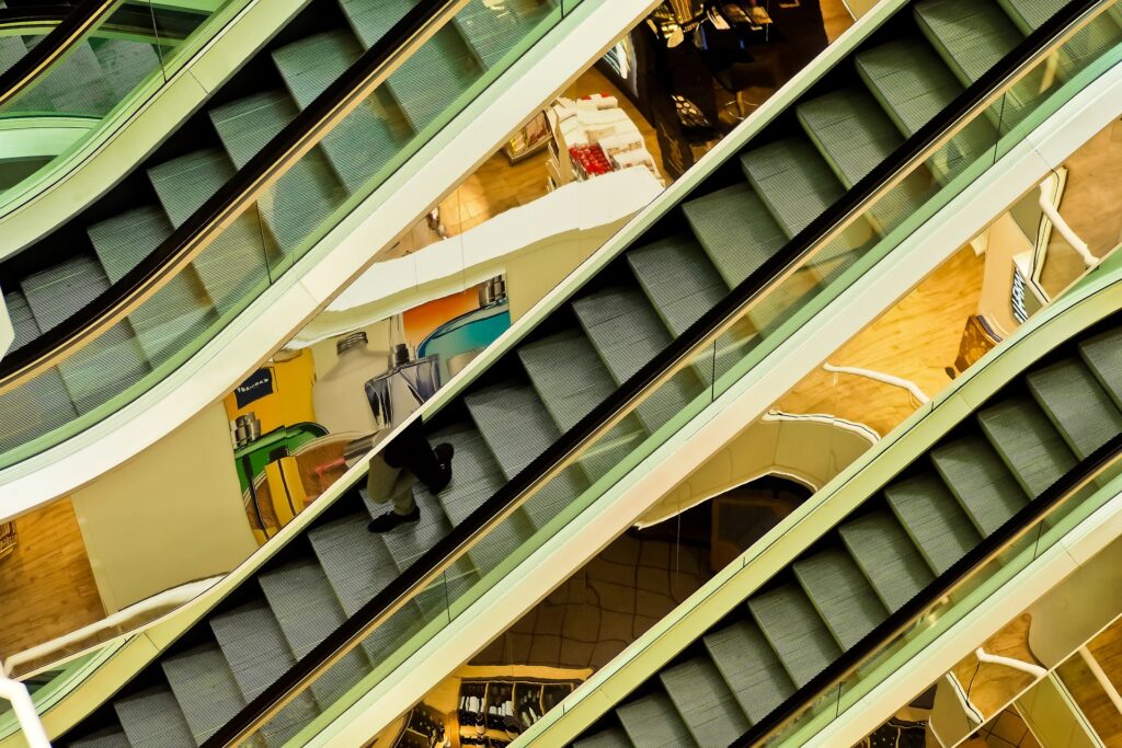 Rolltreppe